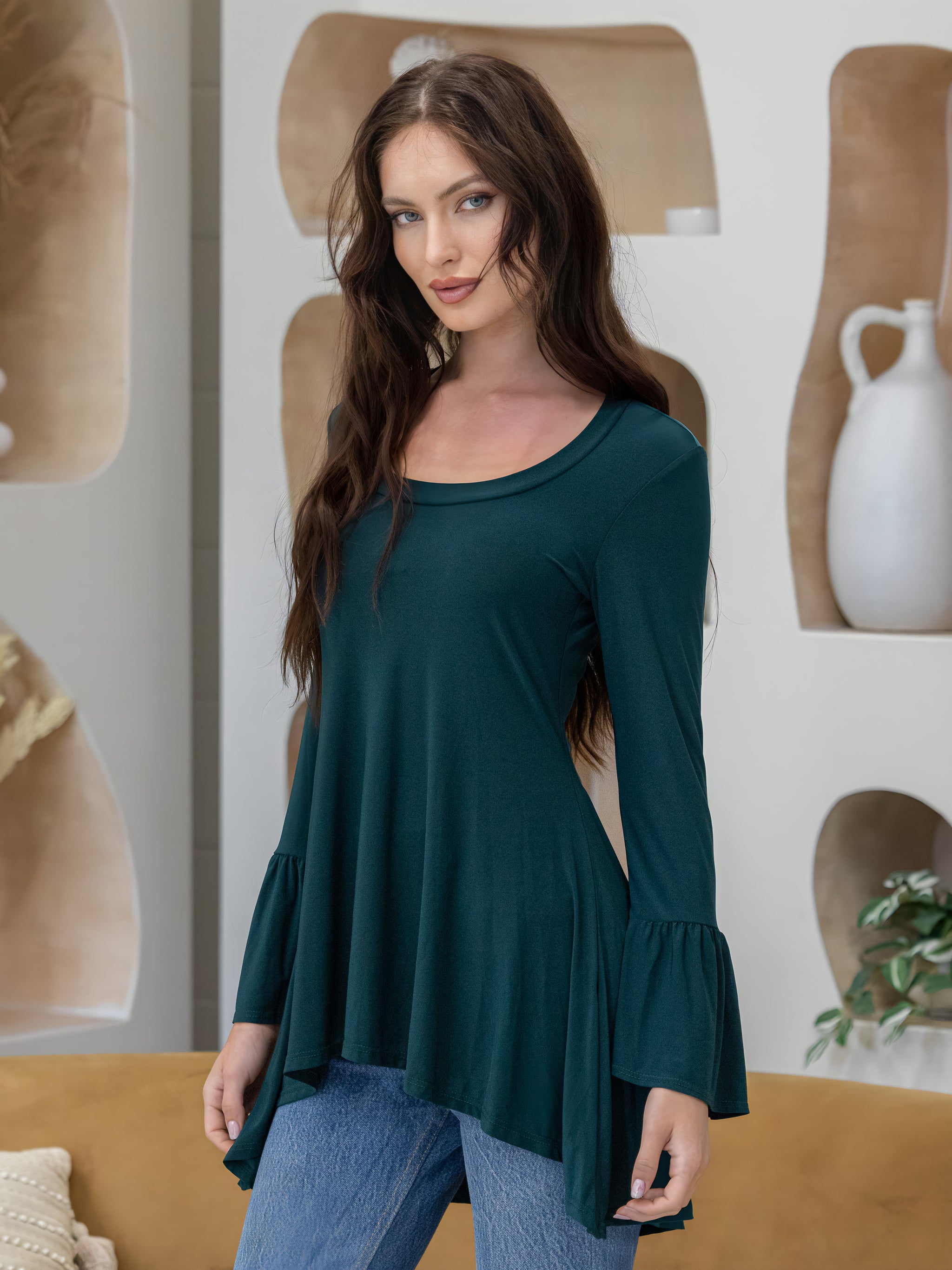 High low tunic tops on sale